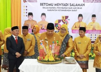 Gubernur Apresiasi Pemkab Kobar di Peringatan Hari Jadi ke-65 Kabupaten Kobar