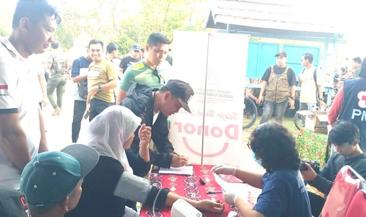 PMI Gandeng PWI Kabupaten Kapuas Gelar Aksi Donor Darah