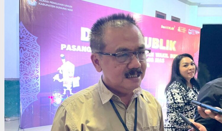 Pj Bupati Gumas Sebut Debat Publik Paslon Cukup Baik