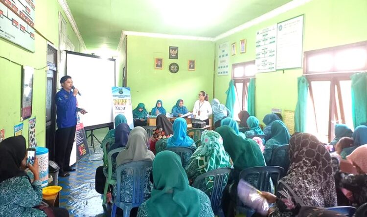 Dinas P3AP2KB Kapuas Kampanyekan Gerakan "KOMPAK" Melawan KDRT di Kecamatan Pulau Petak