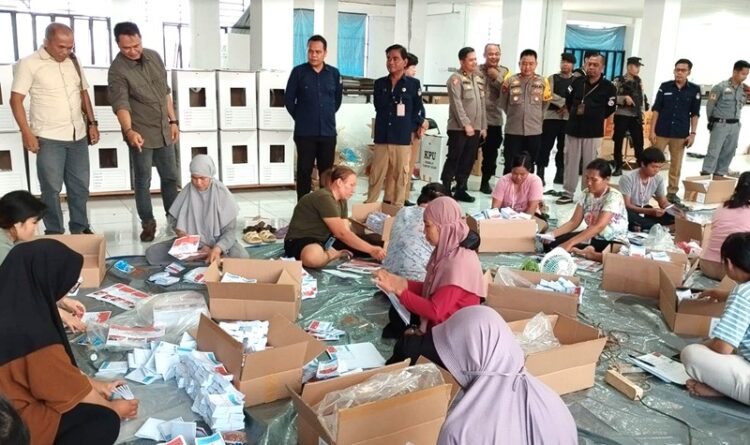 KPU Kalteng Terus Monitoring dan Supervisi Kesiapan Logistik Pilkada