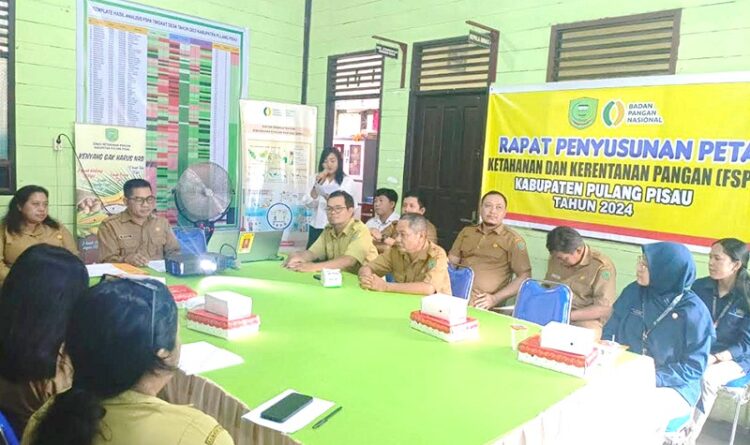 Pemkab Pulpis Rapat Penyusunan Peta Ketahanan dan Kerentanan Pangan