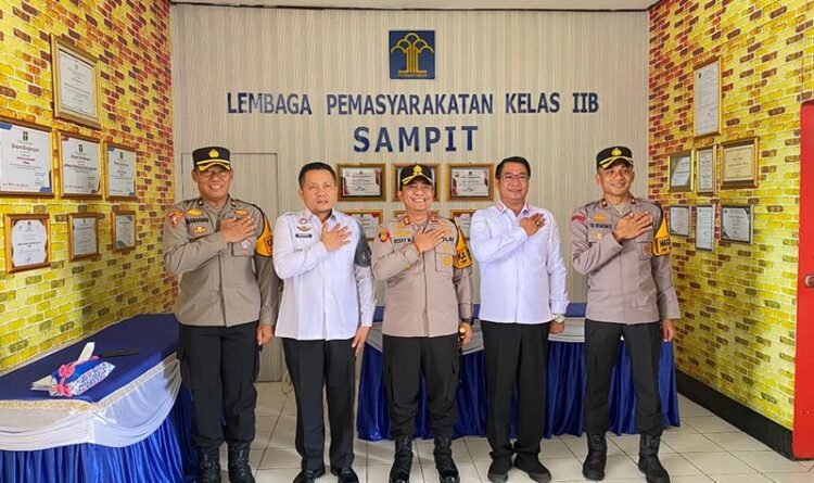 Lapas Sampit Terima Kunjungan Kapolres Kotawaringin Timur untuk Sinergi Keamanan dan Persiapan Pilkada 2024