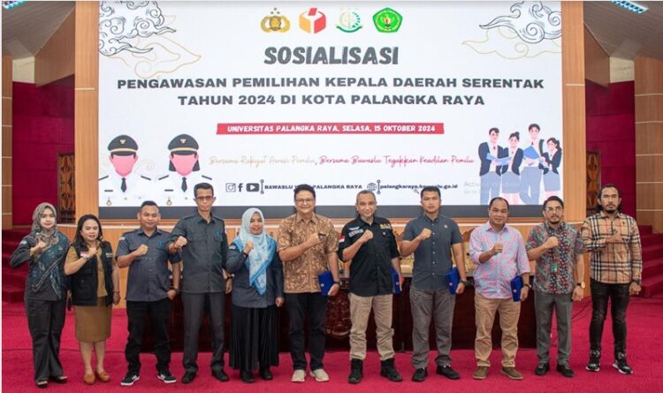 Bawaslu Palangka Raya Sosialisasi Pengawasan Pilkada di UPR