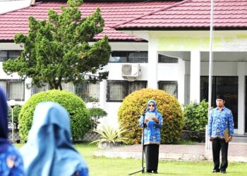 Sunarti Pimpin Upacara Peringatan Hari Kesaktian Pancasila