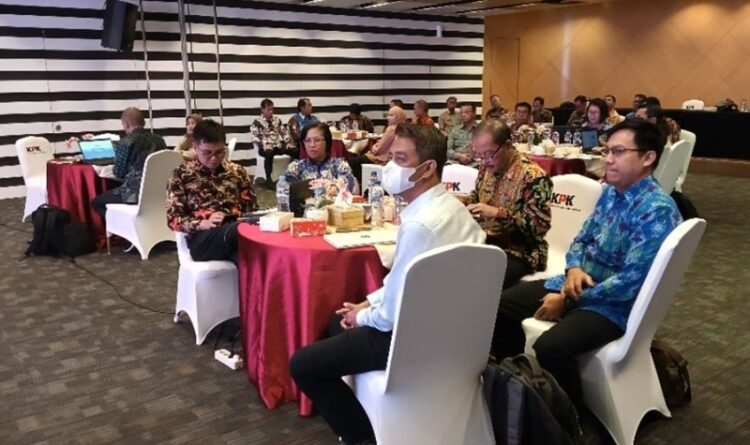 Inspektur Daerah Kalteng Ikuti Desk Verifikasi MCP
