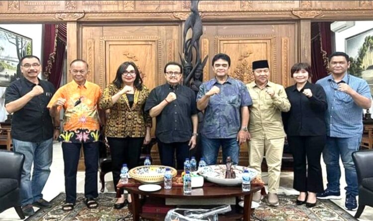 Teras Narang dan Pasangan Rojikinnor-Vina Bertemu Bahas Palangka Raya