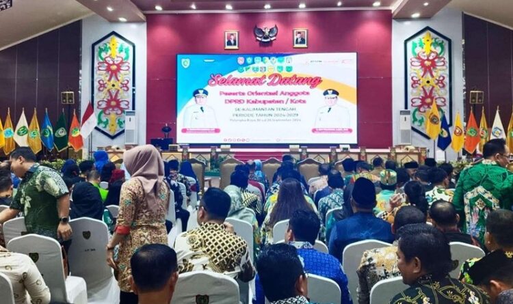 Ketua dan Anggota DPRD Murung Raya Ikuti Orientasi se Kalimantan Tengah