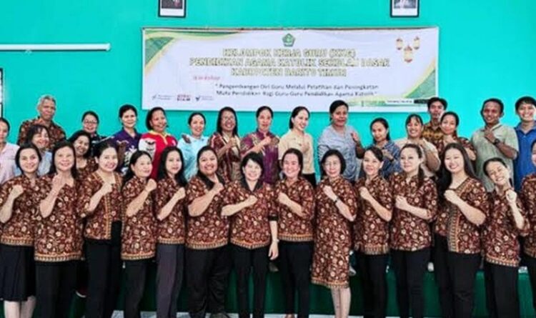 KKG Guru Agama Katolik Berupaya Terus Tingkatkan Kualitas Pendidikan Keagamaan