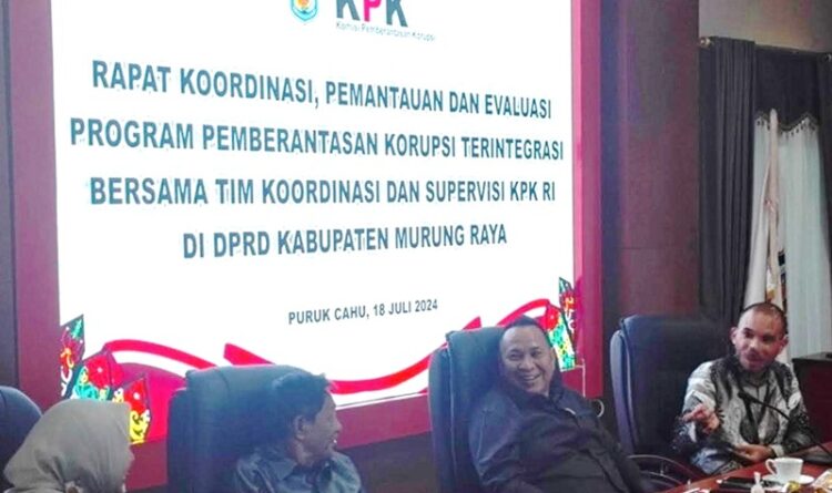 Kunjungan Tim KPK RI Merupakan Kesempatan Baik dan Dukangan DPRD Mura