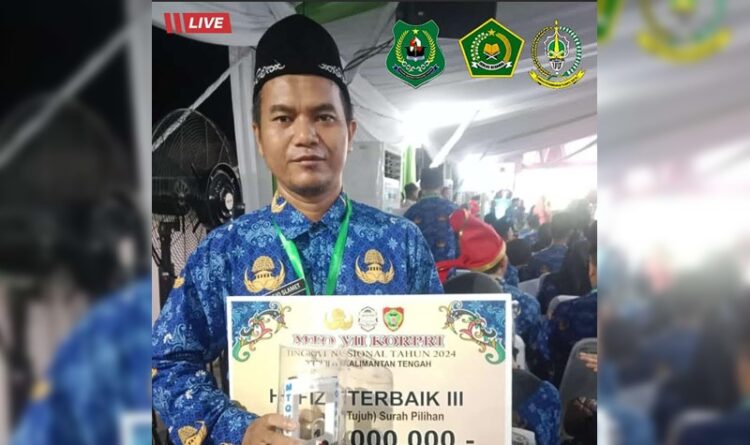 Ustadz Bejo Slamet Harumkan Nama Kabupaten Kapuas di Ajang MTQ Korpri Nasional ke VII