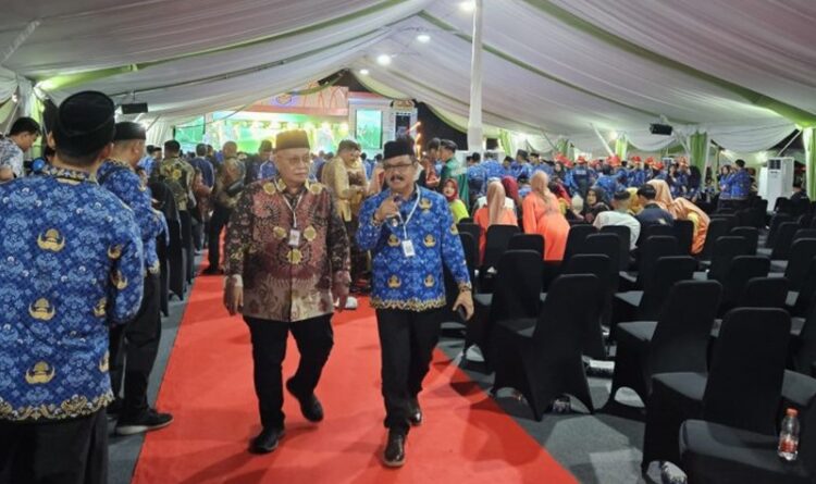 Pj. Bupati Gumas Hadiri MTQ VII KORPRI Nasional