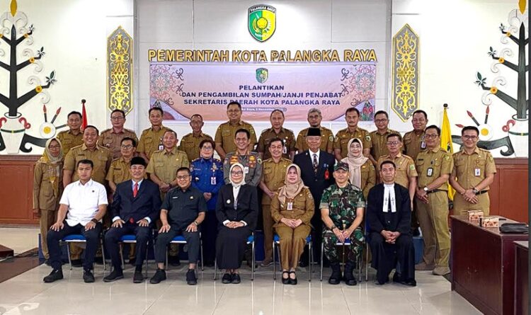 Arbert Tombak Jabat Pj Sekda Palangka Raya, Ini Kata Subandi