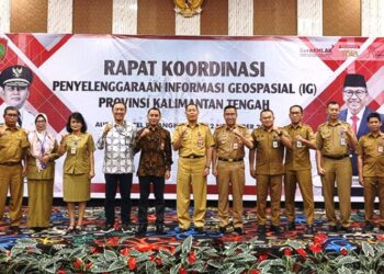Yuas Elko Buka Rakor Penyelenggaraan Informasi Geospasial Kalteng