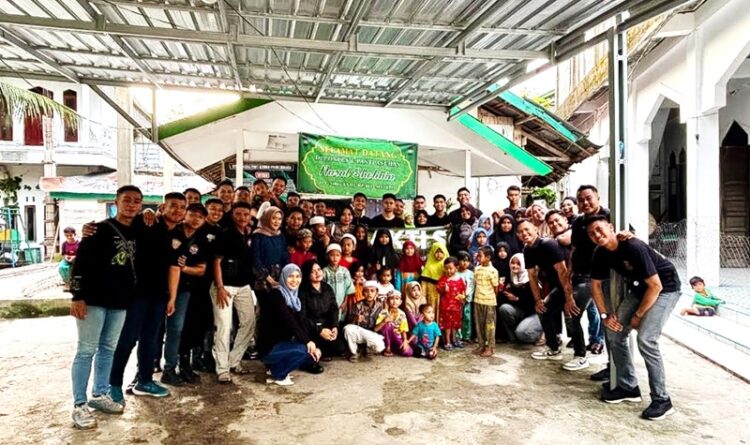 Gelar Bakti Sosial, Angkatan Prabu Sadara Ganaista Polda Kalteng Kunjungi Panti Asuhan 