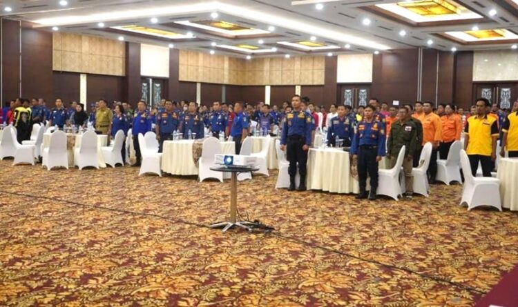 Yuas Elko Buka Rakor dan Pembinaan Relawan Pemadam Kebakaran