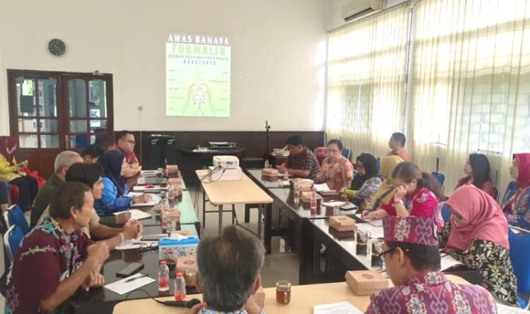 Dinas Ketahanan Pangan Prov. Kalteng Adakan Rakor Lintas Sektor