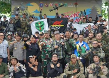 Yuas Elko Hadiri Pembukaan Airsoft Gun Event Joint Operation Kumbang Bernaung