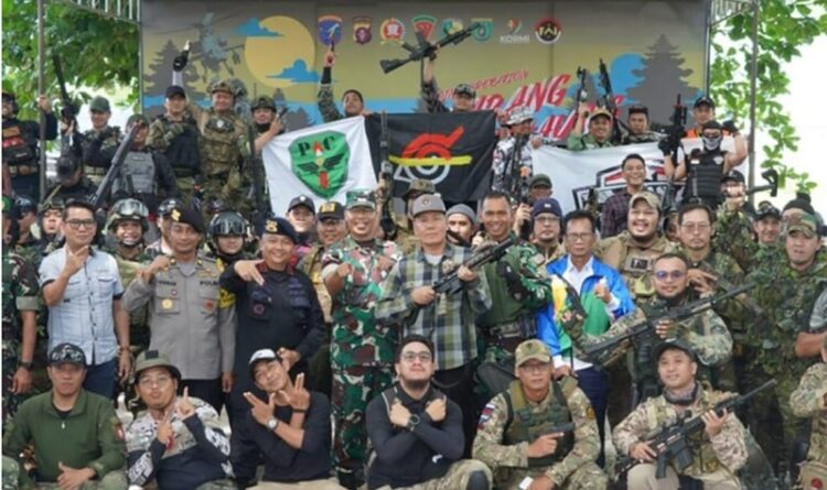 Yuas Elko Hadiri Pembukaan Airsoft Gun Event Joint Operation Kumbang Bernaung