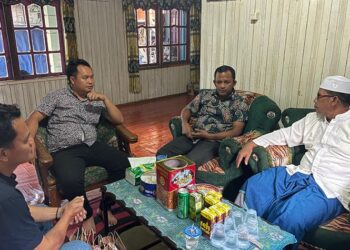 Berikan Edukasi Cinta NKRI dan Menjaga Daerah, Kasat Intelkam Silaturahmi ke Rumah Ketua PC NU
