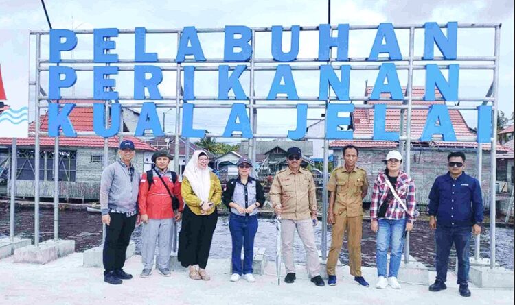 Inspektorat Daerah Kalteng Turunkan Tim Auditor Untuk Dampingi Pembangunan Pelabuhan Perikanan di Sukamara