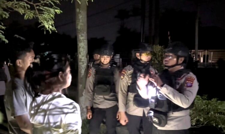 Dapati Dua Sejoli Di Tempat Gelap, Tim PPRC Polda Kalteng Himbau Untuk Pulang Ke Rumah