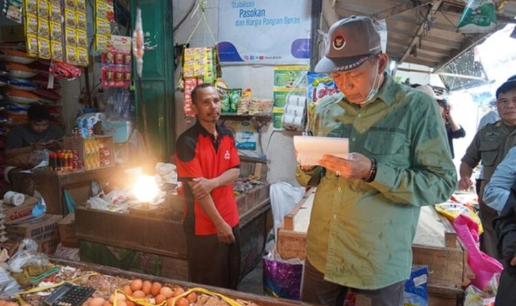 Pemprov dan TPID Kalteng Pantau Harga Bahan Pokok di Palangka Raya