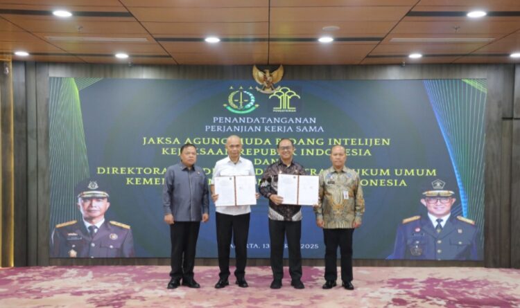 JAM INTEL Bersama DITJEN AHU Kuatkan Sinergi Penegakan Hukum dan Optimalkan Pertukaran Data Informasi