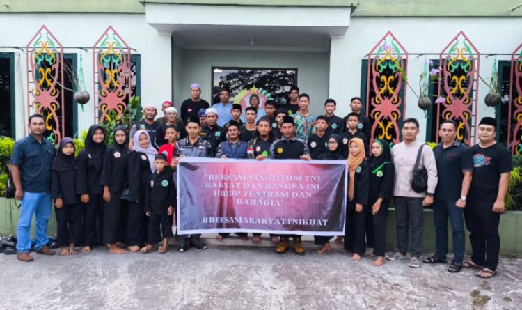 Wujud Sinergitas,Kodim 1011/Klk dan Ormas serta Tokoh masyarakat Bukber