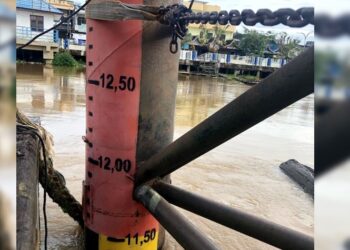Antisipasi Banjir, DPRD Barut dan Lurah Melayu Minta Warga Tepian Sungai Barito Waspada