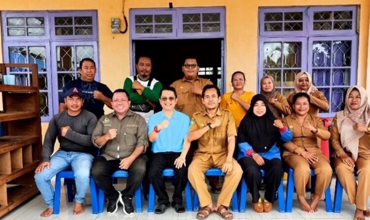 Taufik Nugraha Ajak Masyarakat Sei Rahayu II Bersama-sama Membangun Desa