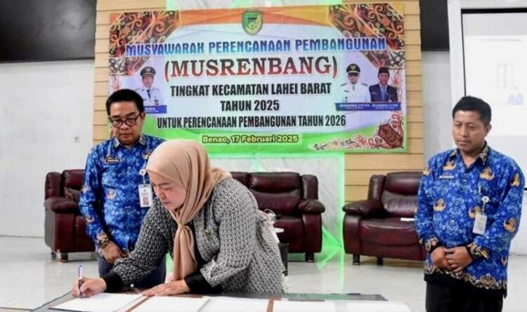Tingkatkan Kolaborasi dan Aksi Bersama, Atasi Masalah Infrastruktur Lahei Barat
