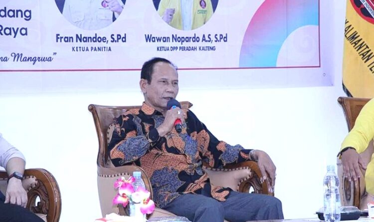 Arton S Dohong Inginkan RPJMD Sebagai Pedoman Arah Kebijakan Pembangunan