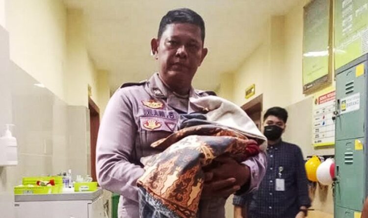 Polresta Palangka Raya Tangani Penemuan Bayi Perempuan di Kawasan Masjid Al Amanah