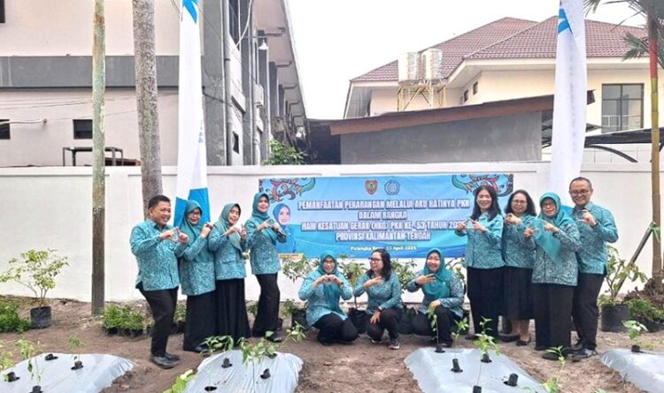 DTPHP Kalteng Perkuat Pemanfaatan Lahan Pekarangan