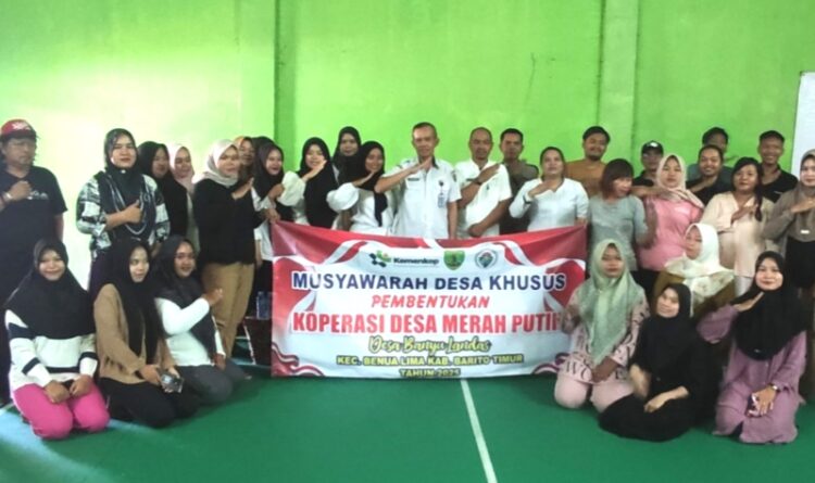 Beberapa Desa di Bartim Sudah Dirikan Koperasi Merah Putih