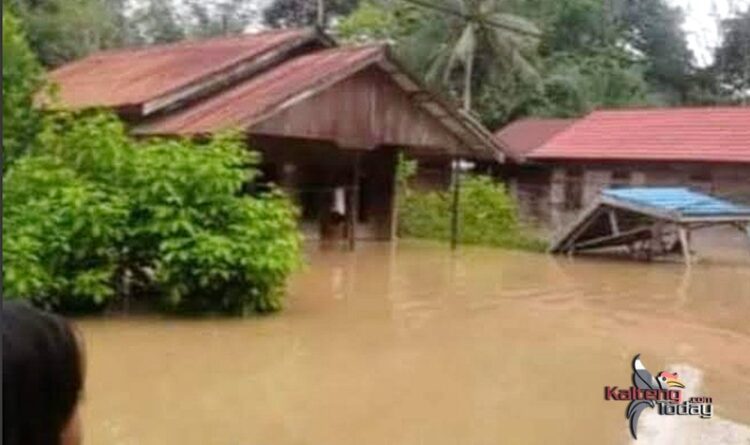 Banjir Genangi Sejumlah Desa di Bartim