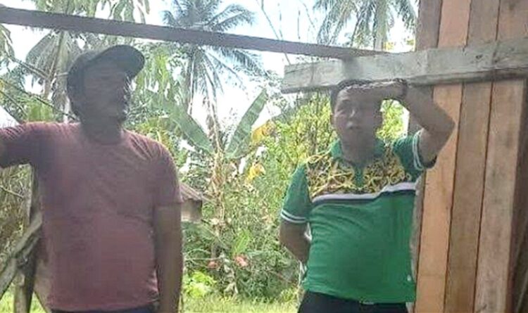 Pemko Palangka Raya Bantu Warga Kecamatan Bukit Batu Rehab Rumah