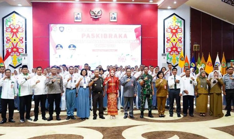 80 Peserta Ikuti Seleksi Paskibraka Kalteng Tahun 2025