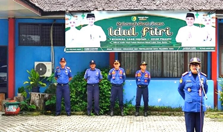 DPKP Kota Palangka Raya Tingkatkan Disiplin dan Kesigapan Petugas