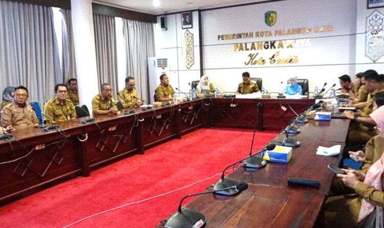 Pemko Palangka Raya Matangkan Kesiapan Pelaksanaan Muskomwil V Indonesia APEKSI