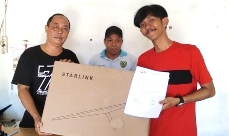 Sejumlah Desa di Bartim Sudah Gunakan Layanan Starlink