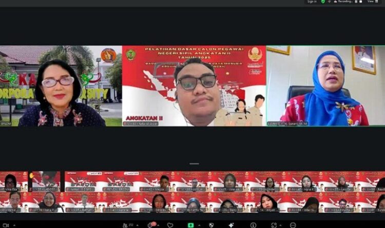 Ini Ceramah Sunarti ke Peserta Latsar CPNS Golongan II dan Golongan III