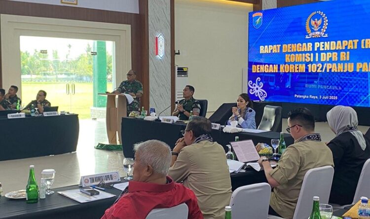 Bahan Pembentukan Kodam XXI Tambun Bungai, Komisi I DPR RI Dorong Pemerintah Lakukan Kajian Komprehensif