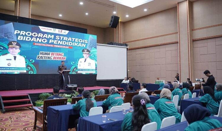 Reza Prabowo Dorong Kalteng Jadi Pelopor Pendidikan Digital Lewat Inovasi Kelas Interaktif