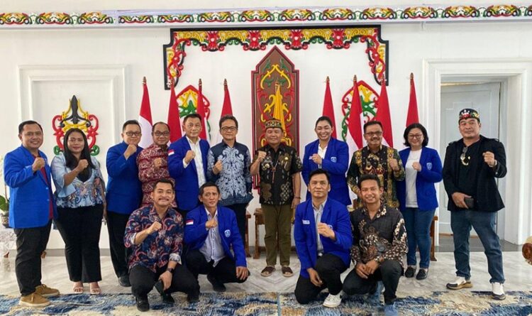 Terima Audiensi Pengurus DPD GAMKI Kalteng, Agustiar Sabran Siap Hadiri Konferda
