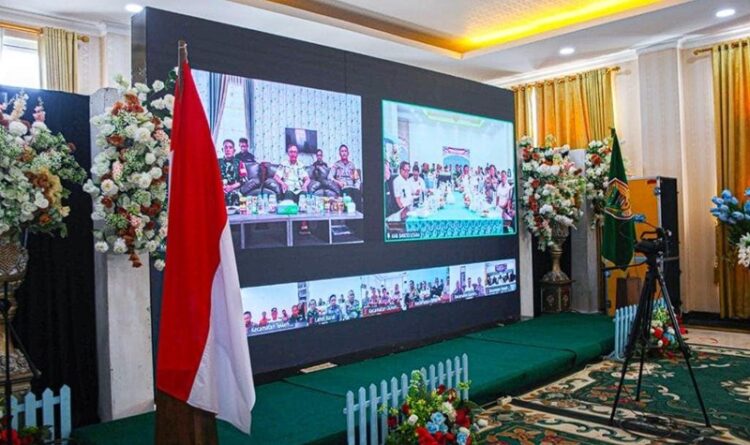 Gubernur Kalteng Pimpin Langsung Pengawasan PSU Barut Lewat Zoom