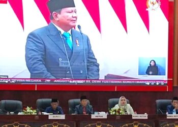 Ketua DPRD Rumiadi Pimpin Paripurna Dengarkan Pidato Presiden 2025