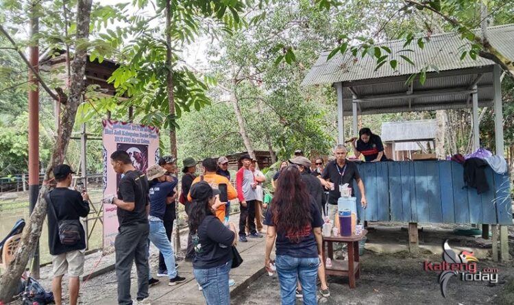 Kemeriahan Lomba Memancing IWO Bartim Bersama Perwakilan Organisasi Pers Lain