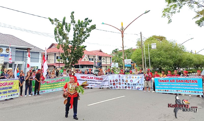 Aliansi Dayak Bersatu Minta Penghentian Transmigrasi dan Eksploitasi SDA di Bumi Tambun Bungai